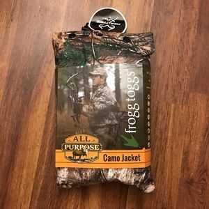 Frogg toggs waterproof realtree camo jacket